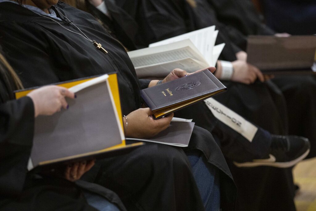 A photo of one LIFE Graduation. 