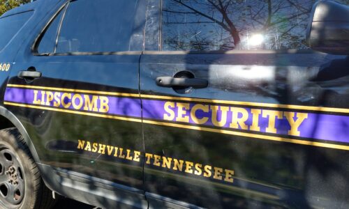 Picture of a Lipscomb Security vehicle