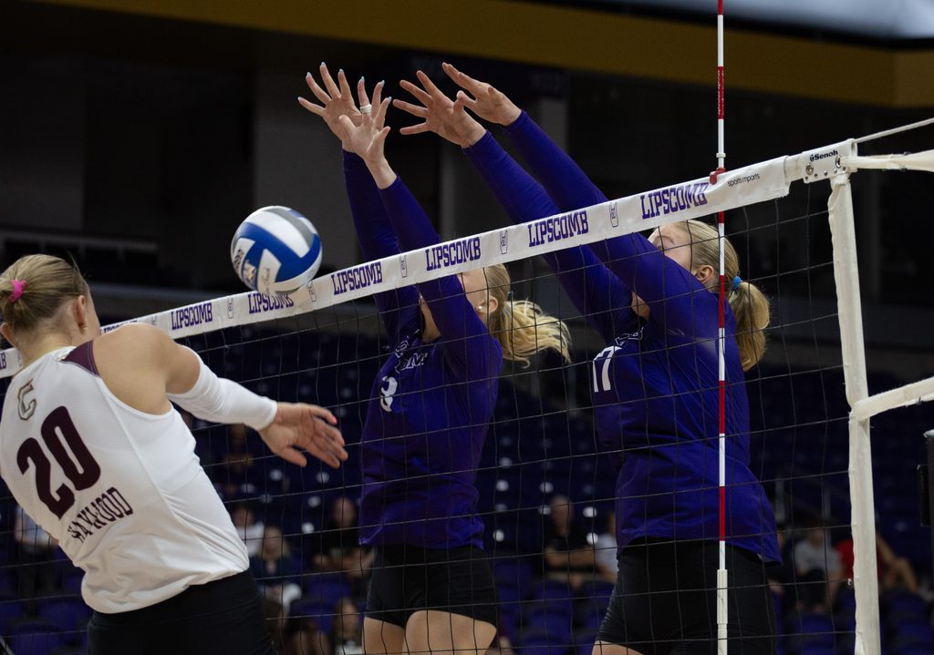 So. Sydney Strenger and Fr. Madyson McCarthy on the block.